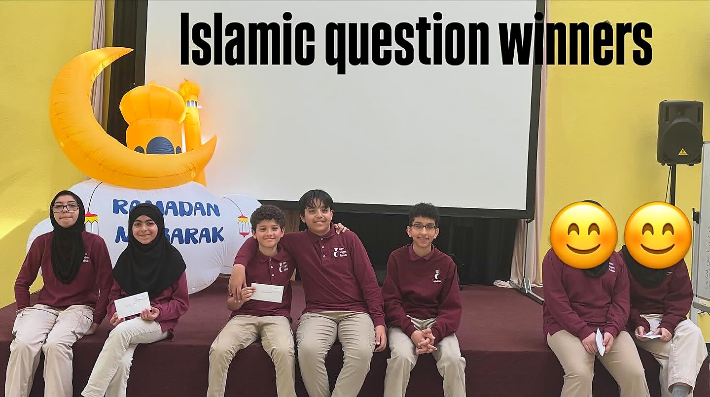 Islamic question winners and student recognition